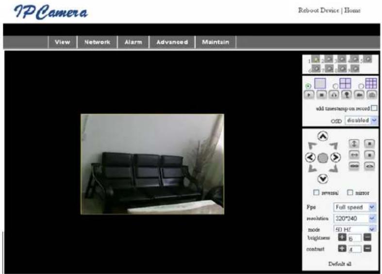 KONIG CMPNWIPCAM31 - Accesarea camerei IP - 2