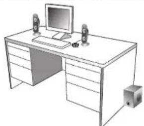 Cyber Acoustics CA3810 - SPEAKER PREPARATION - 1