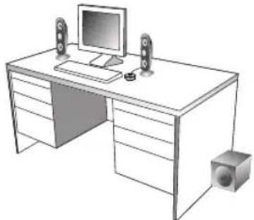 Cyber Acoustics CA3908 - SPEAKER PREPARATION - 1