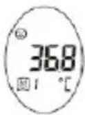 Joycare JC138G - RAPPEL DE LA TEMPERATURE ENREGISTRée - 1