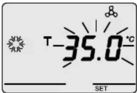 Gewiss GW12703 - Impostazione valore temperatura antigelo/protezione alte temperature - 1