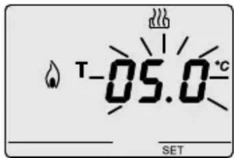 Gewiss GW12703 - Programmation du set-point T3 - 1