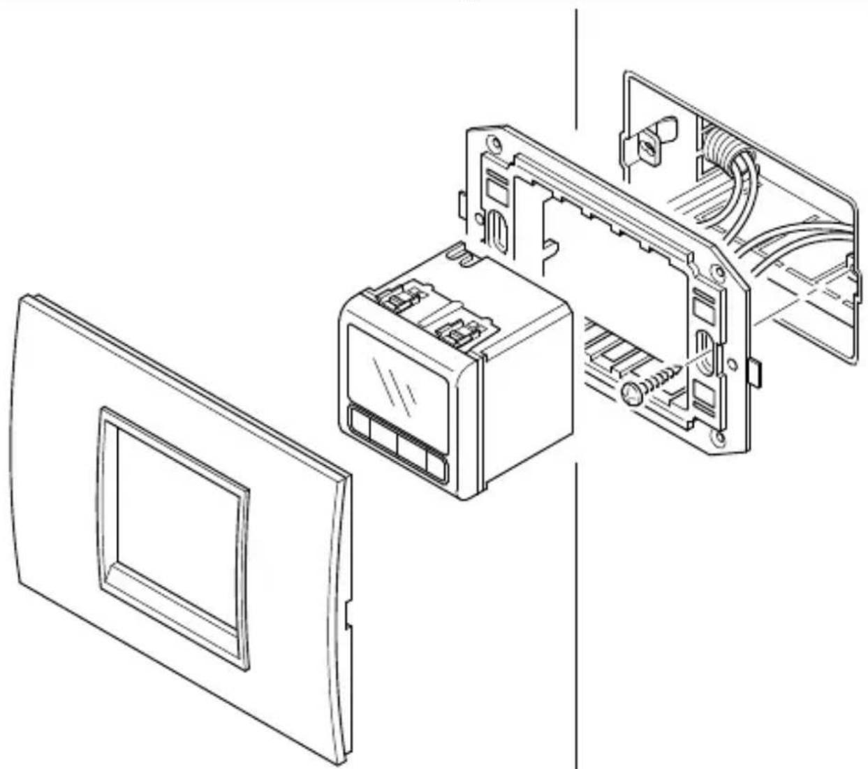 Gewiss GW12703 - Reset und Rückstellung der voreingestellten werte - 1