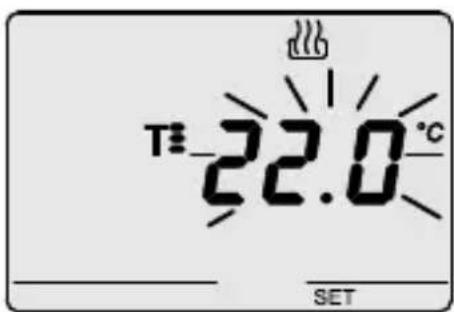 Gewiss GW12703 - Einstellung Sollwert T2 - 1
