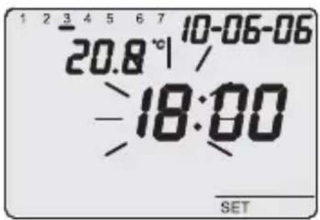 Gewiss GW12708 - Programmation du format horaire - 1