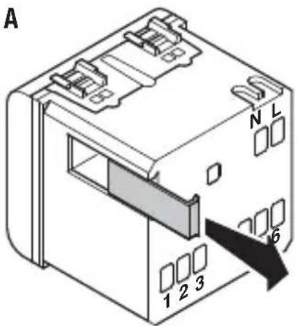 Gewiss GW12708 - Comment enlever la batterie - 1