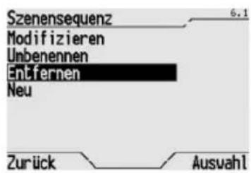 Gewiss GW12771VT - LOschen Einer SZENENSEQUENZ - 2