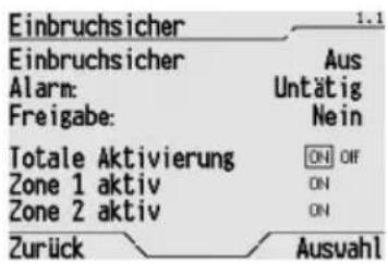 Gewiss GW12771VT - VOLLSTÄNDIGES EINSCHALTEN DER ALARMANLAGE - 2