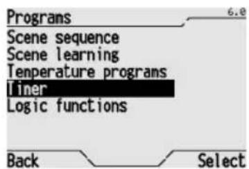 Gewiss GW12771VT - MODIFYING A TIMER - 1