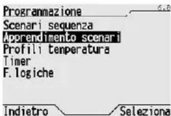 Gewiss GW12771VT - APPRENDIMENTO DI UNO SCENARIO - 1