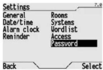 Gewiss GW12771VT - SETTING/MODIFYING THE PASSWORD - 1