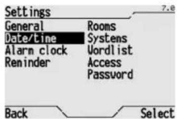 Gewiss GW12771VT - Regulating the date - 1