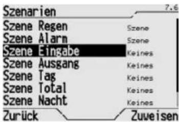 Gewiss GW12771VT - ZUORDNUNG EINER SZENE ZUM SZENENSYSTEM - 2