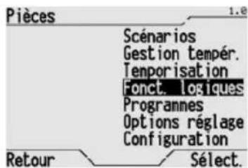 Gewiss GW12771VT - Activer et désactiver une fonction logique - 1