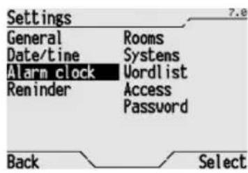 Gewiss GW12771VT - CREATING OR CHANGING THE WAKEUP ALARM - 1