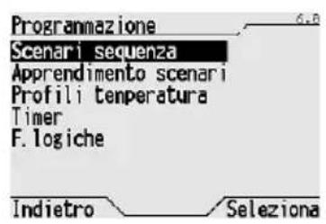 Gewiss GW12771VT - MODIFICA DEL NUMERO DI RIPETIZIONI DELLO SCENARIO SEQUENZA - 1