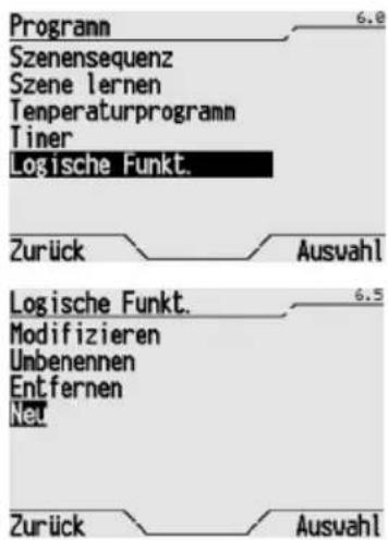 Gewiss GW12771VT - ERSTELLEN EINER LOGIKFUNKTION - 1