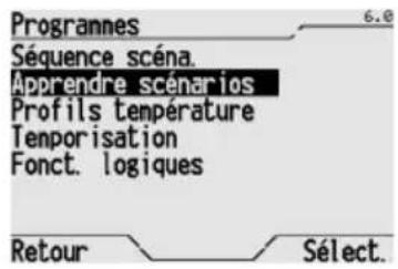 Gewiss GW12771VT - APPRENTISSAGE D'UN SCENARIO - 1