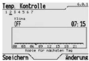 Gewiss GW12771VT - Programmierung der Temperaturregelung - 3