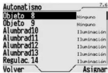 Gewiss GW12771VT - Asignación de objetivos a los sistemas - 3