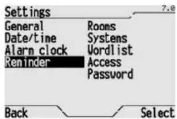 Gewiss GW12771VT - CREATING AN EVENT REMINDER - 1