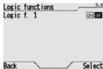 Gewiss GW12771VT - Activating and deactivating a logic function - 2