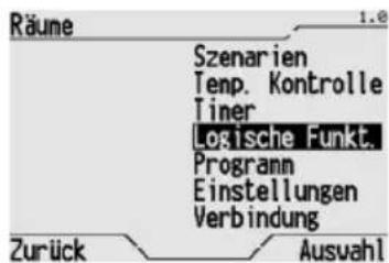 Gewiss GW12771VT - Aktivieren und Deaktivieren einer Logikfunktion - 1
