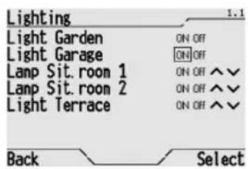 Gewiss GW12771VT - Switching a light ON and OFF - 2