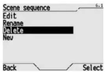 Gewiss GW12771VT - CANCELLING A SCENE SEQUENCE - 2