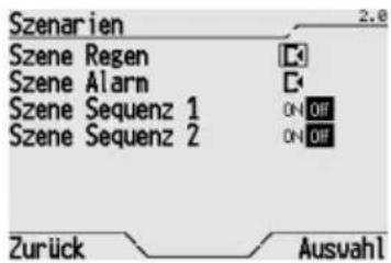 Gewiss GW12771VT - Aktivierung einer Szene oder einer Szenensequenz - 2