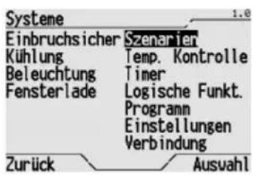 Gewiss GW12771VT - Aktivierung einer Szene oder einer Szenensequenz - 1