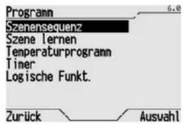 Gewiss GW12771VT - ERSTELLEN EINER NEUEN SZENENSEQUENZ - 1