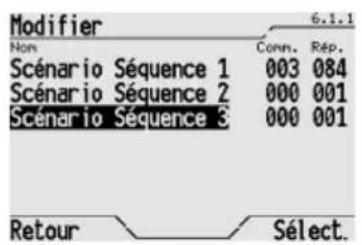 Gewiss GW12771VT - MODIFICATION DU NOMBRE DE RÉPÉTITIONS DU SCENARIO SEQUENCE - 3