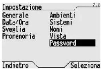 Gewiss GW12771VT - IMPOSTAZIONE/MODIFICA PASSWORD - 1