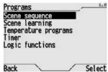 Gewiss GW12771VT - CREATING A NEW SCENE SEQUENCE - 1