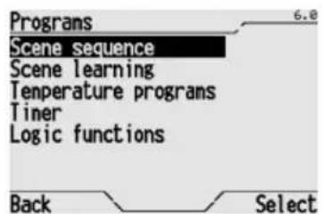 Gewiss GW12771VT - RENAMING A SCENE SEQUENCE - 1