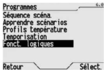 Gewiss GW12771VT - MODIFIER UNE FONCTION LOGIQUE - 1