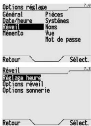 Gewiss GW12771VT - CRÉER OU MODIFIER LE RÉVEIL - 1