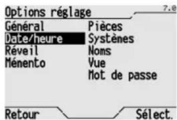 Gewiss GW12771VT - Réglage de la date - 1