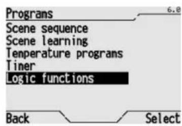 Gewiss GW12771VT - CREATING A LOGIC FUNCTION - 1