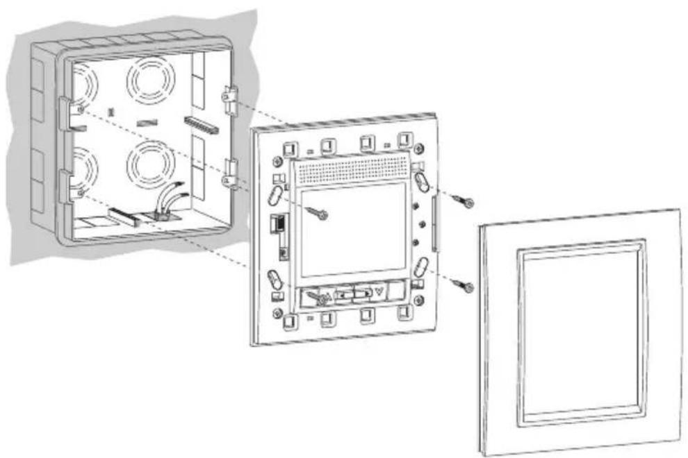 Gewiss GW12771VT - Completing installation - 1