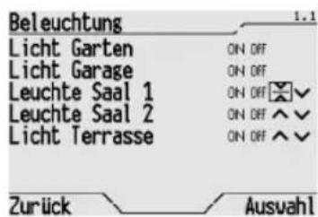 Gewiss GW12771VT - Einschalten, Ausschalten und Einstellung eines gedimmen Lichts - 3