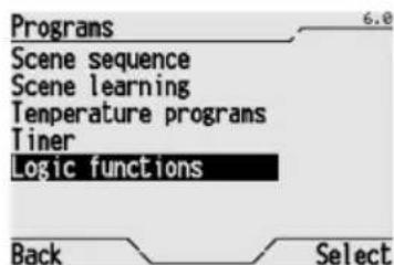 Gewiss GW12771VT - CANCELLING A LOGIC FUNCTION - 1