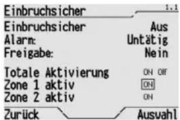 Gewiss GW12771VT - TEILWEISES EINSCHALTEN DER ALARMANLAGE - 2