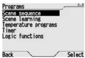 Gewiss GW12771VT - MODIFYING THE NUMBER OF REPETITIONS OF A SCENE SEQUENCE - 1