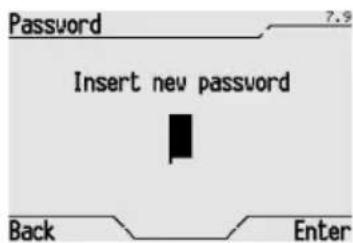 Gewiss GW12771VT - SETTING/MODIFYING THE PASSWORD - 3