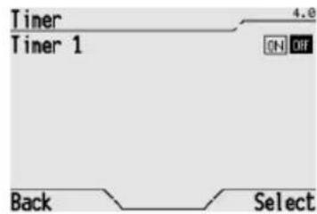 Gewiss GW12771VT - Activating and deactivating a timer - 2