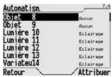 Gewiss GW12771VT - Assignation d'objets aux systèmes - 3