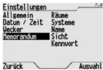 Gewiss GW12771VT - Löschen EINES MERKZETTELS - 1