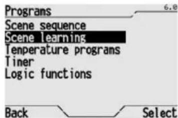 Gewiss GW12771VT - LEARNING A SCENE - 1